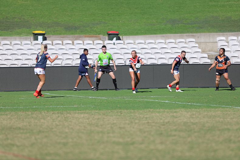 Tarsha Gale Cup Semi Final Indigenous Roosters v Weststigers (1st Half)