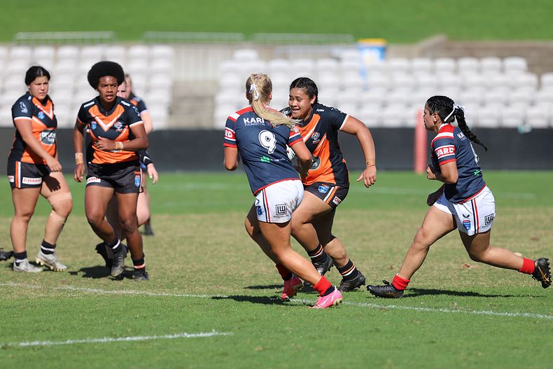 Tarsha Gale Cup Semi Final Indigenous Roosters v Weststigers (1st Half)