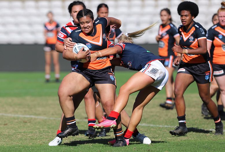 Tarsha Gale Cup Semi Final Indigenous Roosters v Weststigers (1st Half)