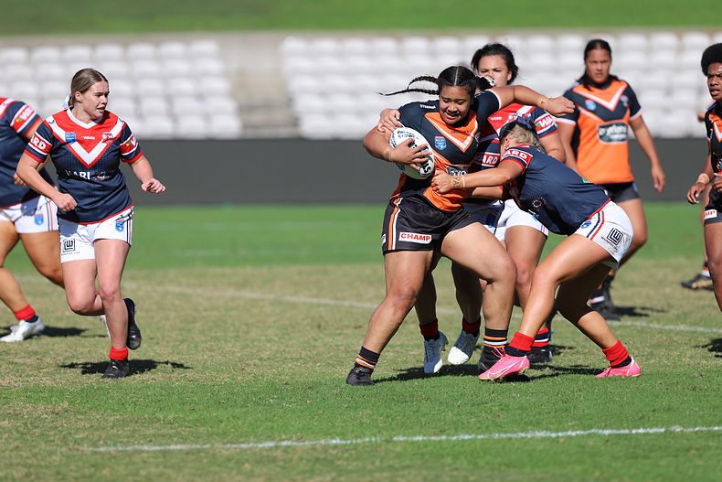 Tarsha Gale Cup Semi Final Indigenous Roosters v Weststigers (1st Half)