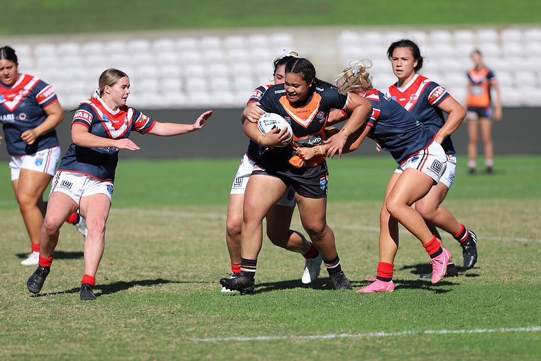 Tarsha Gale Cup Semi Final Indigenous Roosters v Weststigers (1st Half)