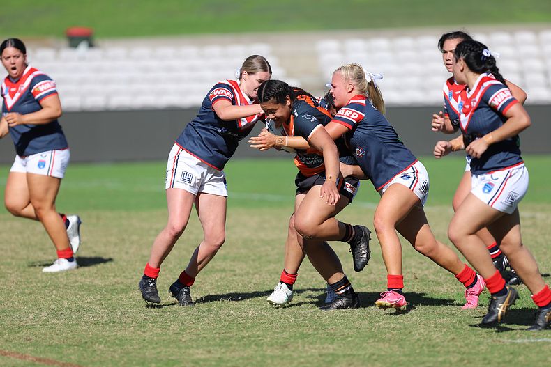 Tarsha Gale Cup Semi Final Indigenous Roosters v Weststigers (1st Half)
