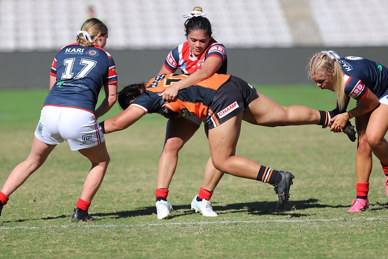 Tarsha Gale Cup Semi Final Indigenous Roosters v Weststigers (1st Half)