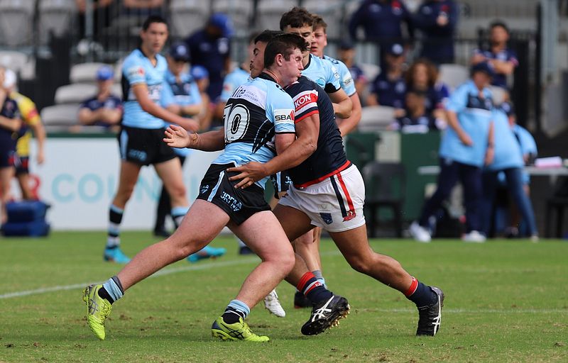Harold Matthews Cup Semi Final Sydney ROOSTERS v Cronulla SHARKS