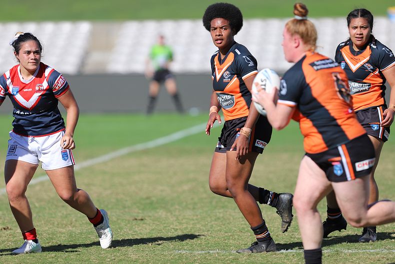 Tarsha Gale Cup Semi Final Indigenous Roosters v Weststigers (1st Half)