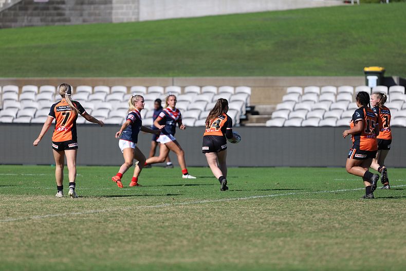 Tarsha Gale Cup Semi Final Indigenous Roosters v Weststigers (1st Half)