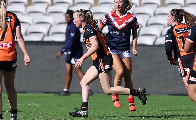 Tarsha Gale Cup Semi Final Indigenous Roosters v Weststigers (1st Half)