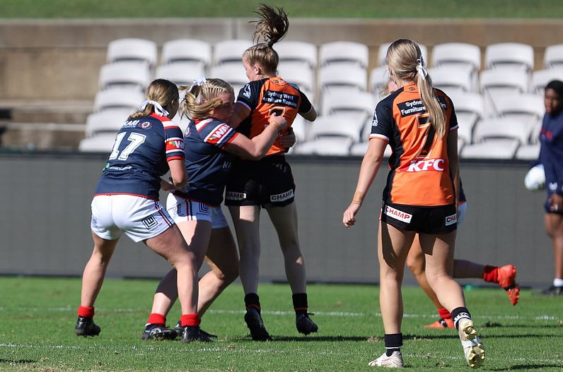 Tarsha Gale Cup Semi Final Indigenous Roosters v Weststigers (1st Half)