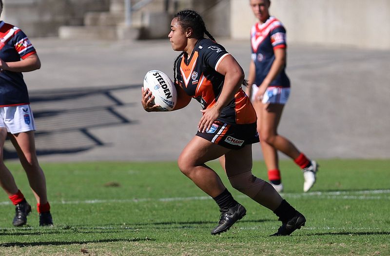 Tarsha Gale Cup Semi Final Indigenous Roosters v Weststigers (1st Half)