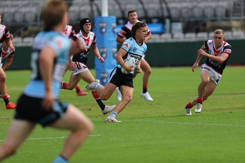 Harold Matthews Cup Semi Final Sydney ROOSTERS v Cronulla SHARKS