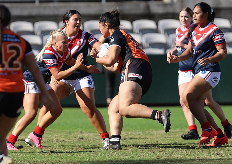 Tarsha Gale Cup Semi Final Indigenous Roosters v Weststigers (1st Half)