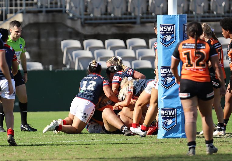 Tarsha Gale Cup Semi Final Indigenous Roosters v Weststigers (1st Half)