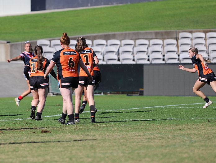 Tarsha Gale Cup Semi Final Indigenous Roosters v Weststigers (1st Half)