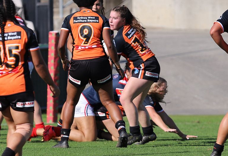 Tarsha Gale Cup Semi Final Indigenous Roosters v Weststigers (1st Half)