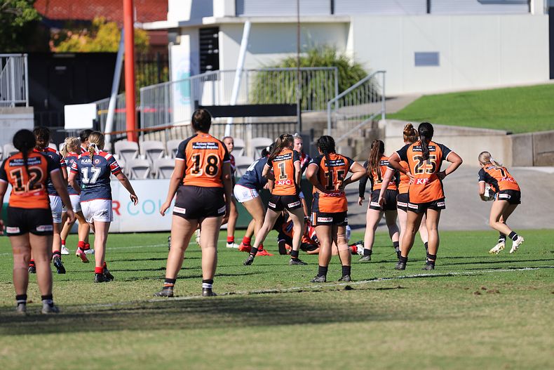 Tarsha Gale Cup Semi Final Indigenous Roosters v Weststigers (1st Half)