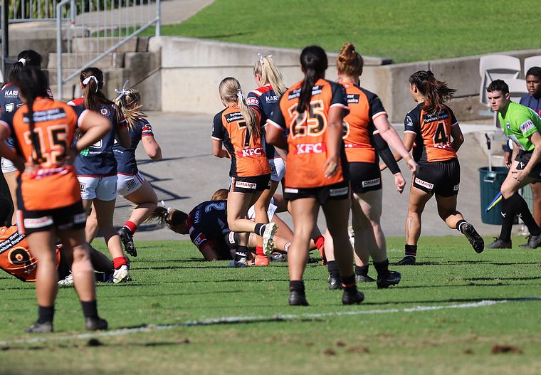 Tarsha Gale Cup Semi Final Indigenous Roosters v Weststigers (1st Half)