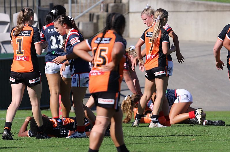 Tarsha Gale Cup Semi Final Indigenous Roosters v Weststigers (1st Half)