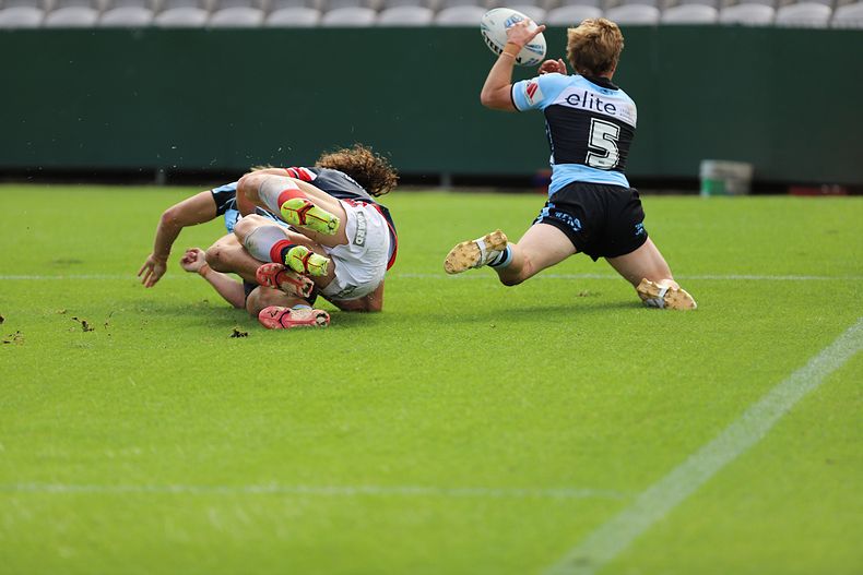 Harold Matthews Cup Semi Final Sydney ROOSTERS v Cronulla SHARKS