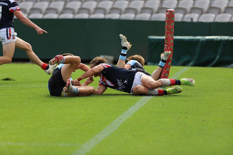 Harold Matthews Cup Semi Final Sydney ROOSTERS v Cronulla SHARKS