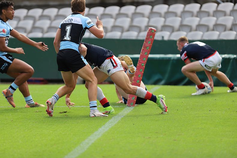 Harold Matthews Cup Semi Final Sydney ROOSTERS v Cronulla SHARKS