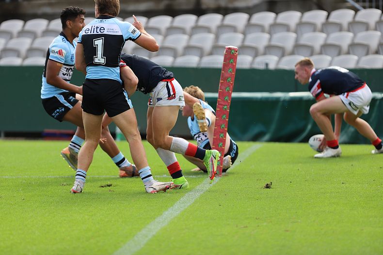 Harold Matthews Cup Semi Final Sydney ROOSTERS v Cronulla SHARKS