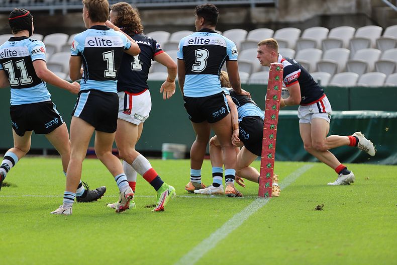 Harold Matthews Cup Semi Final Sydney ROOSTERS v Cronulla SHARKS
