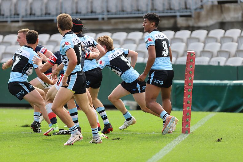 Harold Matthews Cup Semi Final Sydney ROOSTERS v Cronulla SHARKS
