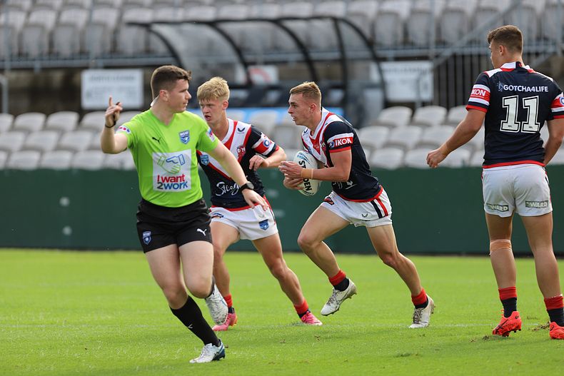 Harold Matthews Cup Semi Final Sydney ROOSTERS v Cronulla SHARKS
