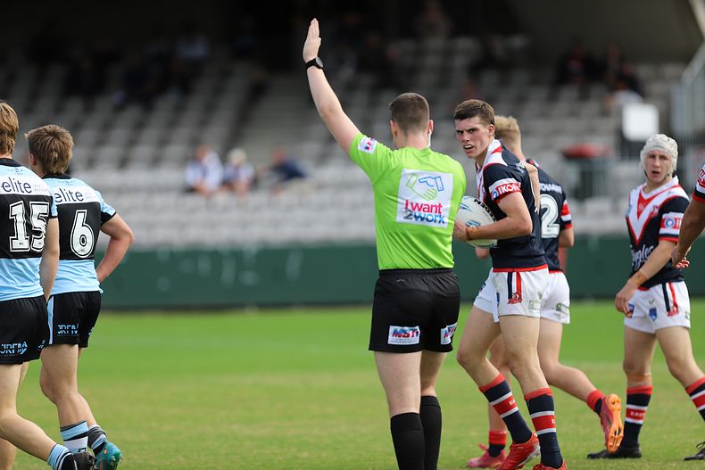 Harold Matthews Cup Semi Final Sydney ROOSTERS v Cronulla SHARKS