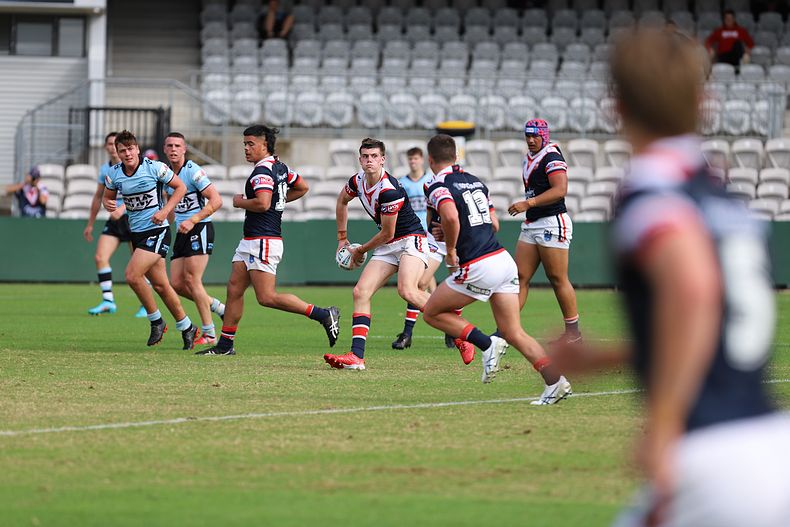 Harold Matthews Cup Semi Final Sydney ROOSTERS v Cronulla SHARKS