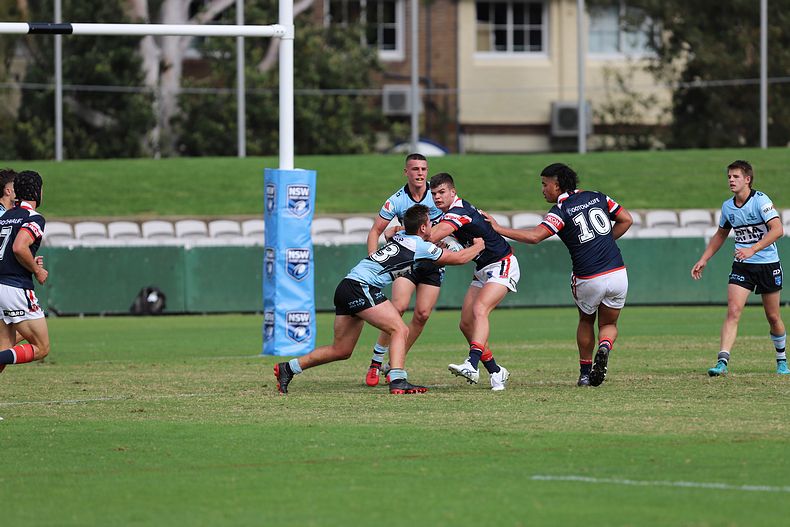 Harold Matthews Cup Semi Final Sydney ROOSTERS v Cronulla SHARKS