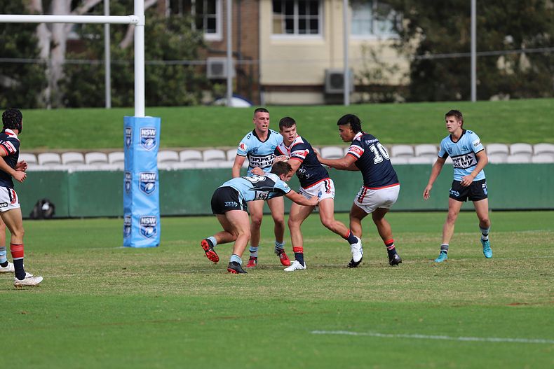 Harold Matthews Cup Semi Final Sydney ROOSTERS v Cronulla SHARKS