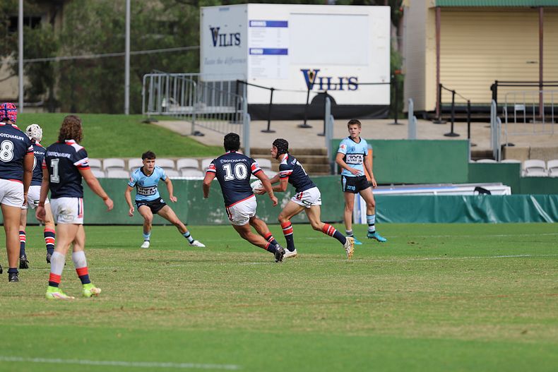 Harold Matthews Cup Semi Final Sydney ROOSTERS v Cronulla SHARKS