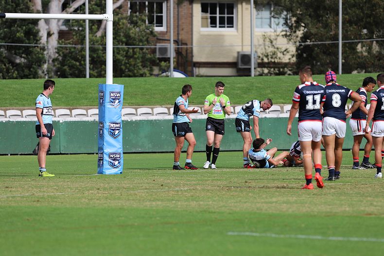 Harold Matthews Cup Semi Final Sydney ROOSTERS v Cronulla SHARKS