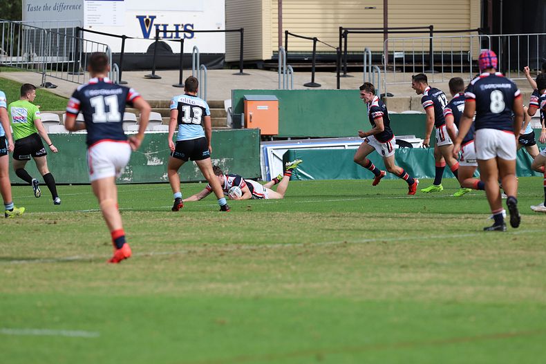 Harold Matthews Cup Semi Final Sydney ROOSTERS v Cronulla SHARKS
