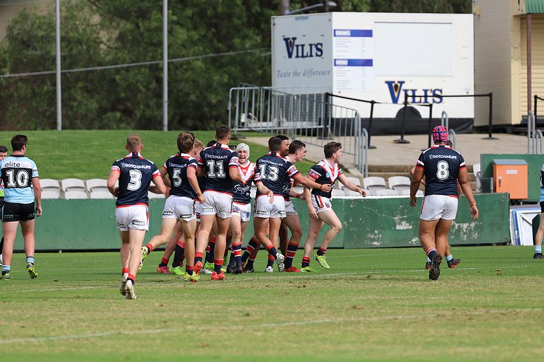 Harold Matthews Cup Semi Final Sydney ROOSTERS v Cronulla SHARKS