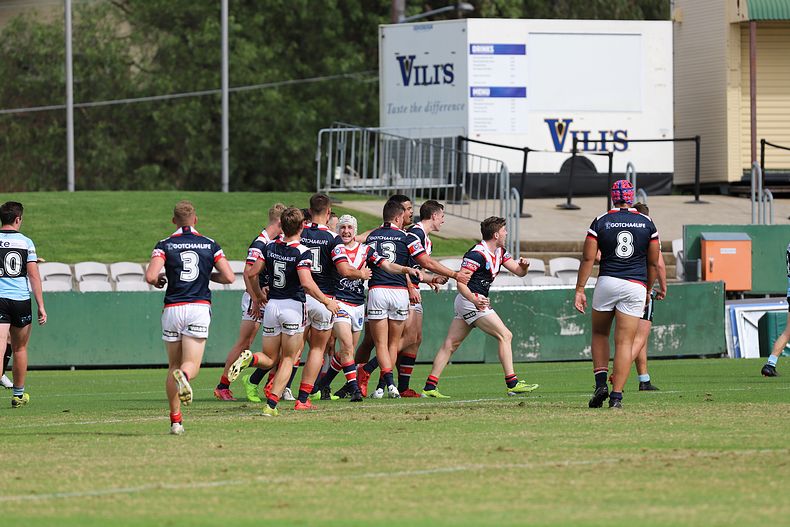 Harold Matthews Cup Semi Final Sydney ROOSTERS v Cronulla SHARKS