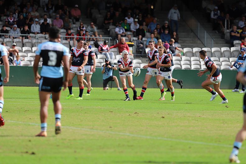 Harold Matthews Cup Semi Final Sydney ROOSTERS v Cronulla SHARKS