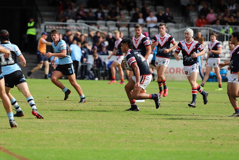 Harold Matthews Cup Semi Final Sydney ROOSTERS v Cronulla SHARKS