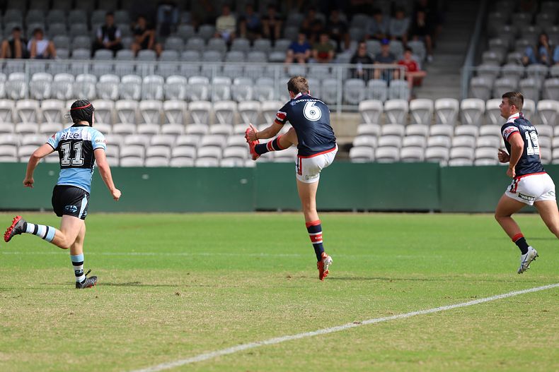 Harold Matthews Cup Semi Final Sydney ROOSTERS v Cronulla SHARKS