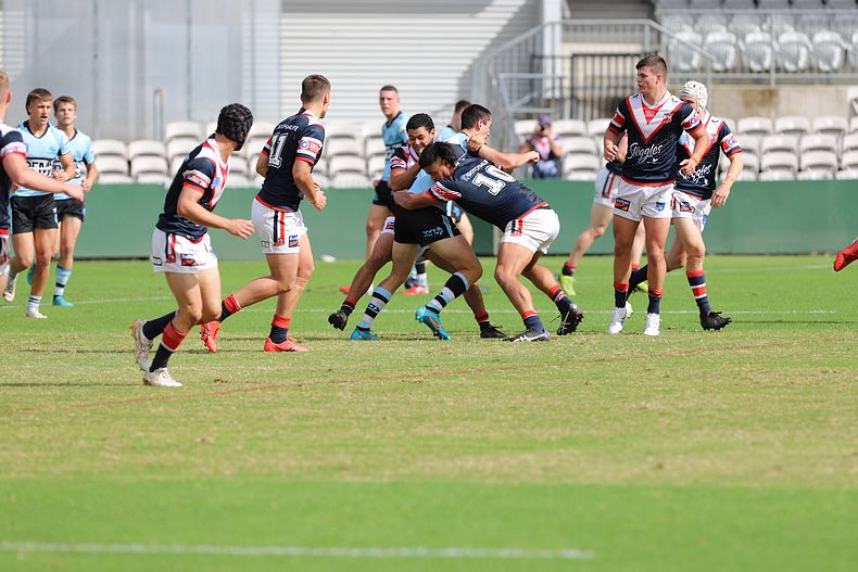 Harold Matthews Cup Semi Final Sydney ROOSTERS v Cronulla SHARKS