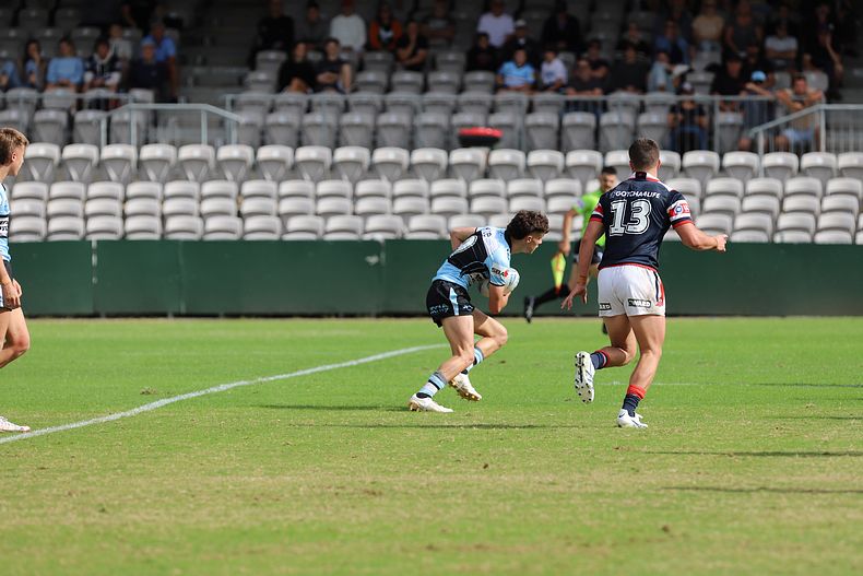 Harold Matthews Cup Semi Final Sydney ROOSTERS v Cronulla SHARKS