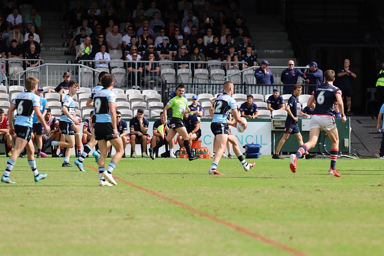 Harold Matthews Cup Semi Final Sydney ROOSTERS v Cronulla SHARKS