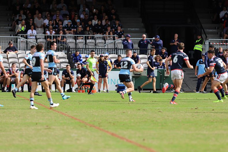 Harold Matthews Cup Semi Final Sydney ROOSTERS v Cronulla SHARKS