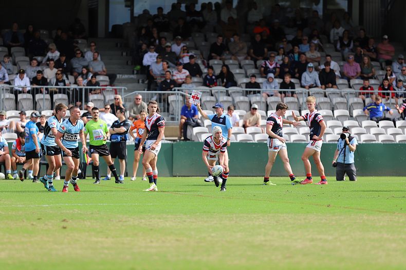 Harold Matthews Cup Semi Final Sydney ROOSTERS v Cronulla SHARKS