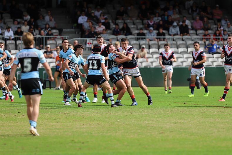 Harold Matthews Cup Semi Final Sydney ROOSTERS v Cronulla SHARKS