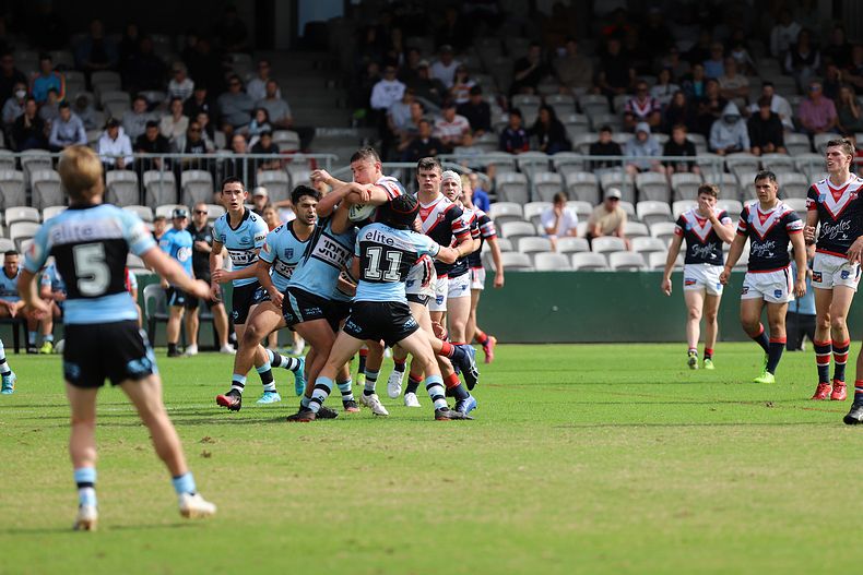 Harold Matthews Cup Semi Final Sydney ROOSTERS v Cronulla SHARKS