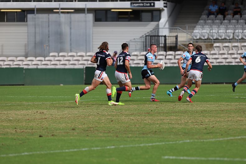 Harold Matthews Cup Semi Final Sydney ROOSTERS v Cronulla SHARKS