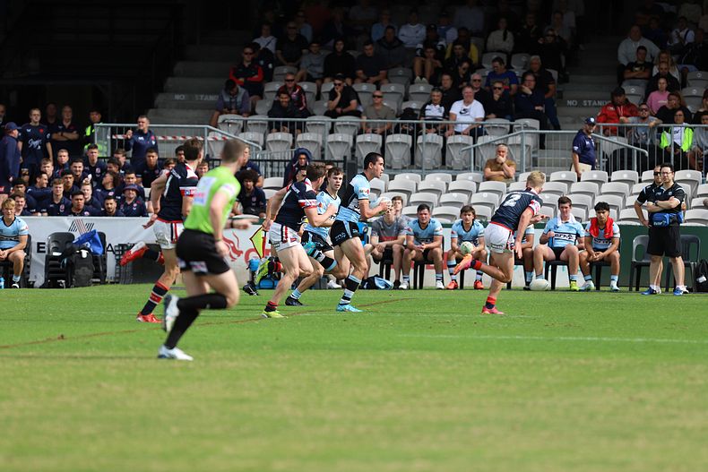 Harold Matthews Cup Semi Final Sydney ROOSTERS v Cronulla SHARKS