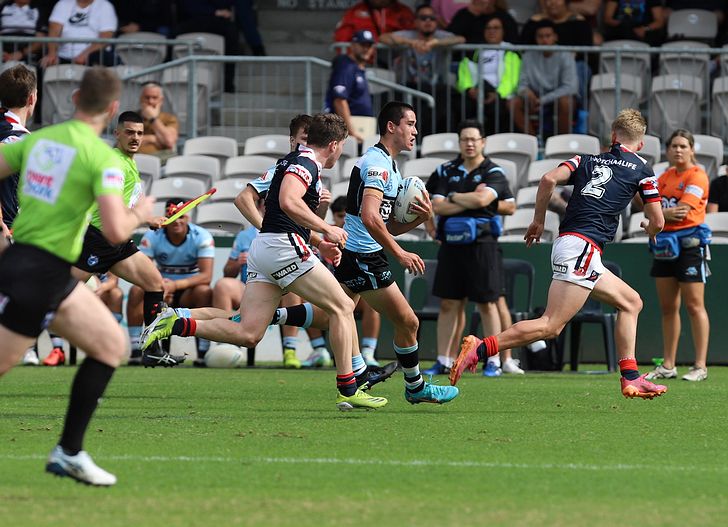 Harold Matthews Cup Semi Final Sydney ROOSTERS v Cronulla SHARKS